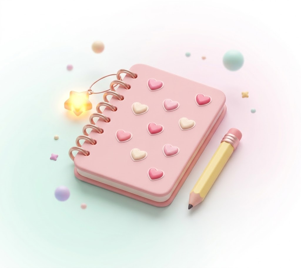 Carnet kawaii Bizoony